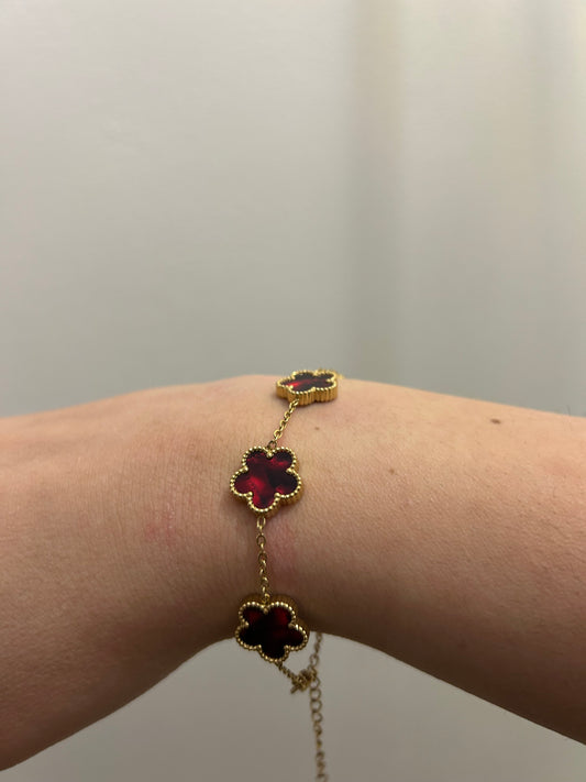 Bracelet trèfles